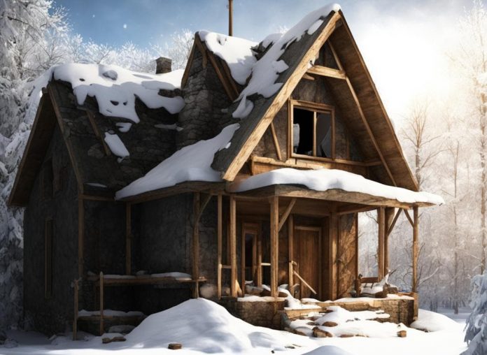 Как законсервировать недостроенный дом на зиму